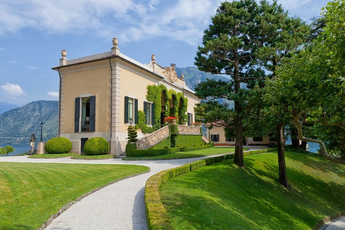 Villa del Balbianello on Lake Como, Lenno, Lombardia, Italy